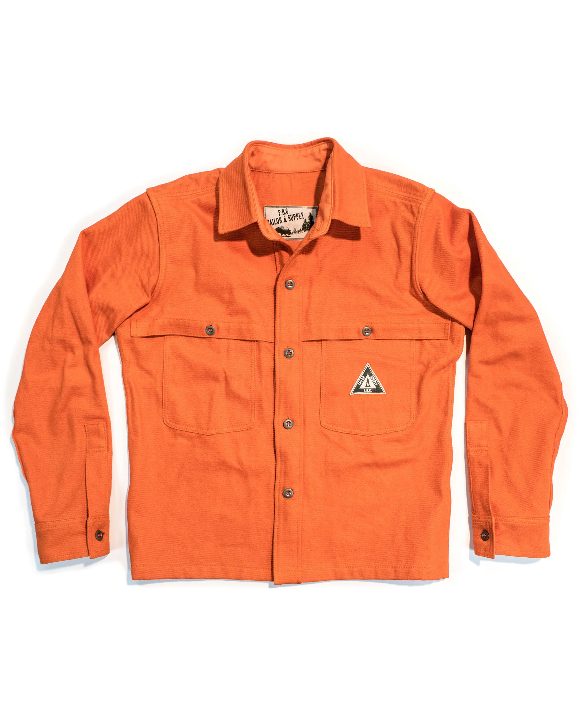 FBC TAILOR & SUPPLY OUTDOOR ORANGE JACKET — FBC TAILOR & SUPPLY